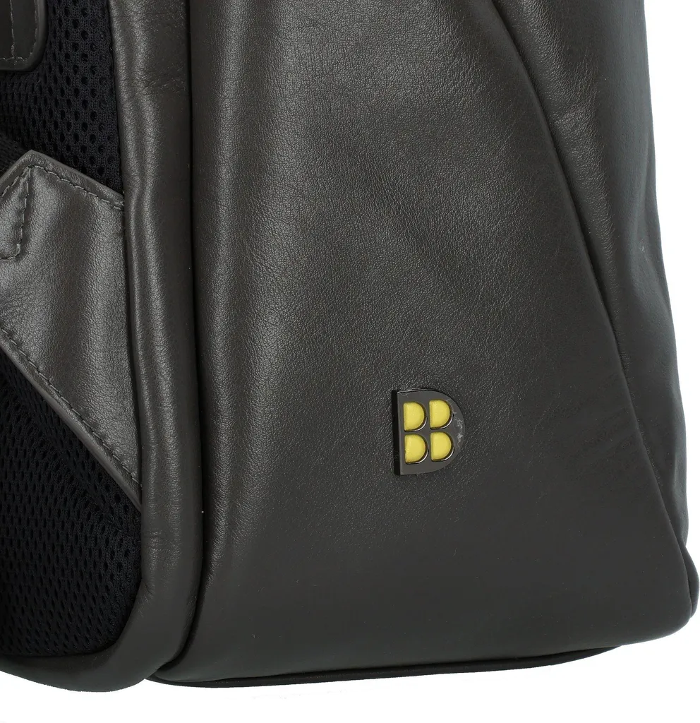 Daypack Cuir DuDu 41 cm avec Compartiment Ordinateur et Dos Ergonomique - 4