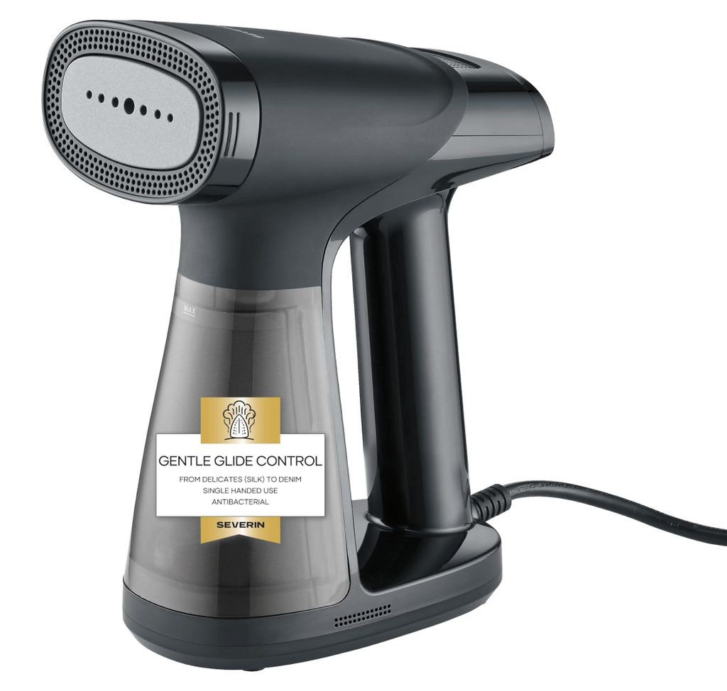Severin DG 3209, Tragbare Dampfbürste, 0,18 l, Schwarz, 22 Produktbild 