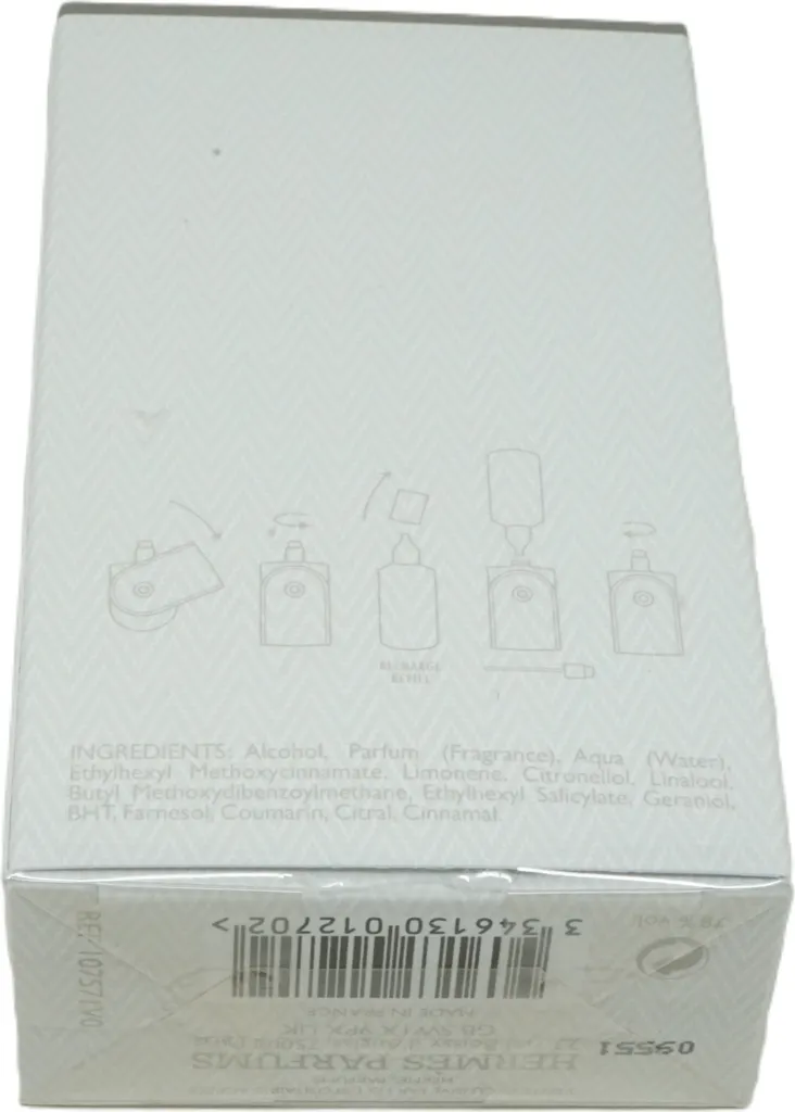 Voyage d'Hermès Parfum flacon rechargeable 35 ml longue tenue