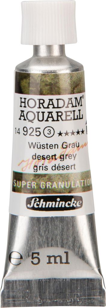 Schmincke – HORADAM AQUARELL, 5ml , Wüsten Grau, Super Granulation, 14 925 001
