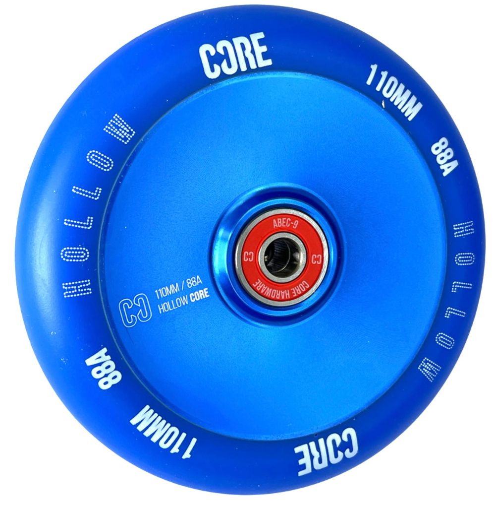 Pu rot Trick Tret-Roller Core Hollow V2 Stunt-Scooter Rolle 110mm rot 