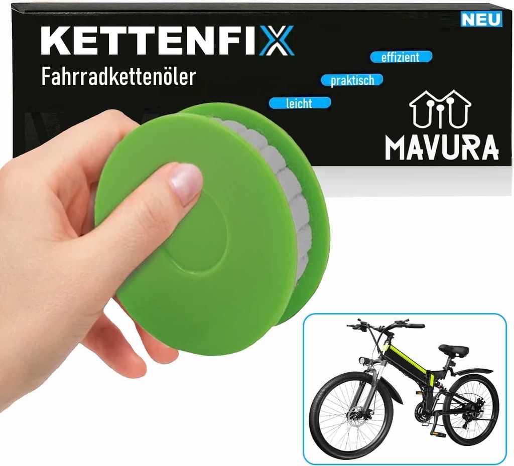 KETTENFIX Fahrradkettenöler Kettenschmierer Kettenreiniger Produktbild 