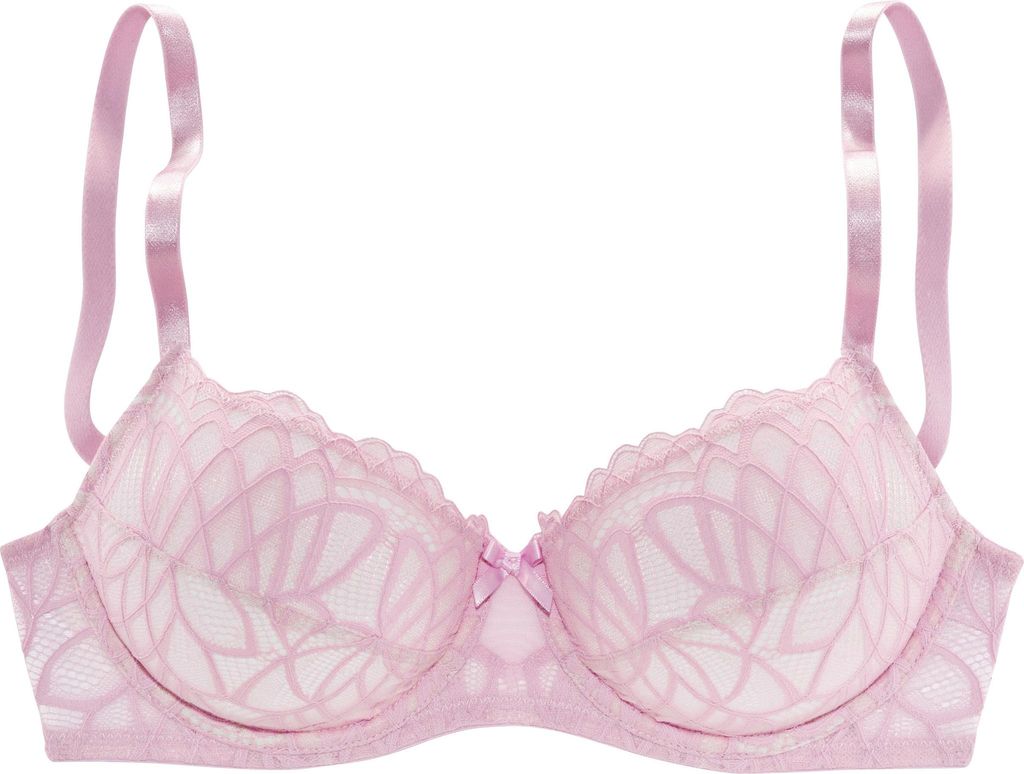 LASCANA Bügel-BH rosa-puder Größe 100 Cup F