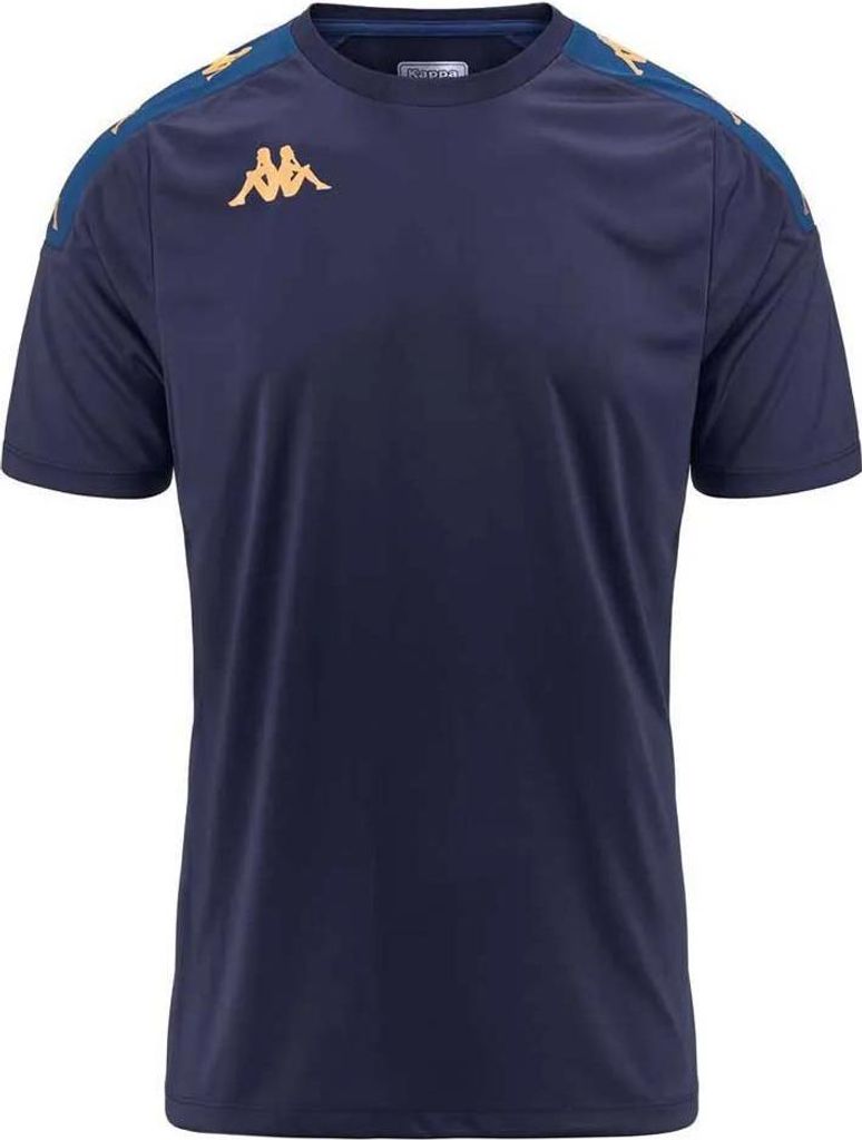 Kappa Gianto Kurzarm-t-shirt Blau S Herren Blau S
