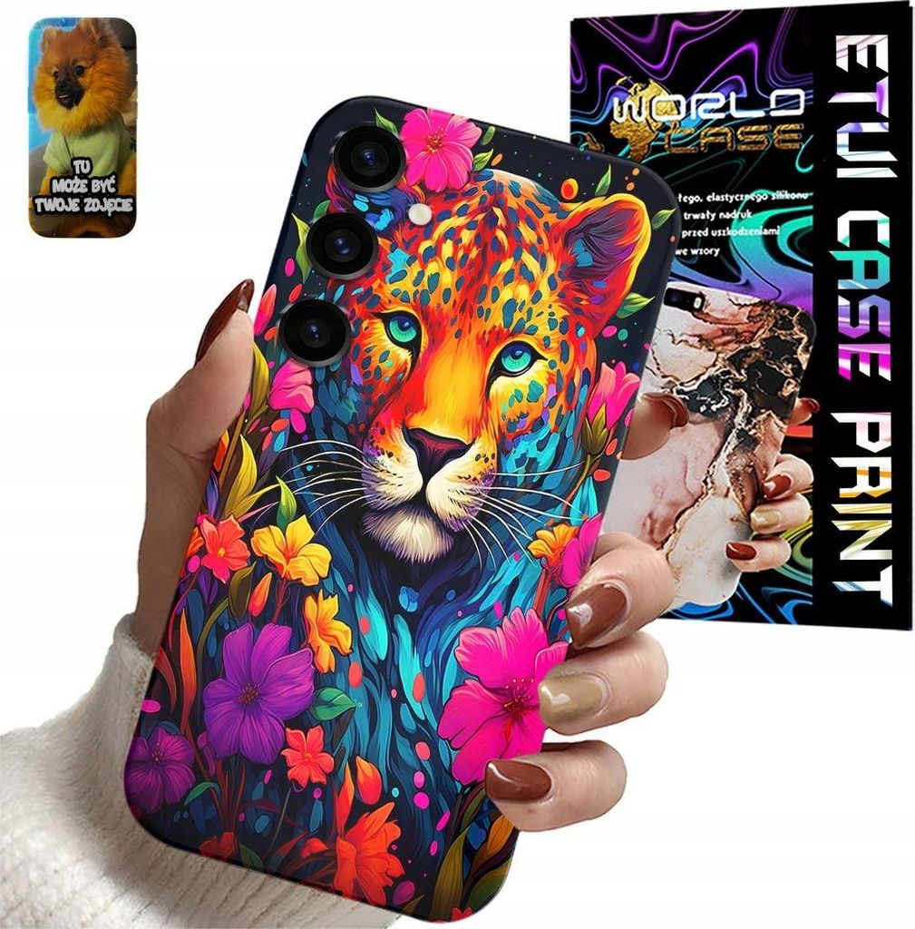 Fall Samsung Galaxy S24 Tiger Afrika Safari Tiere + Glas