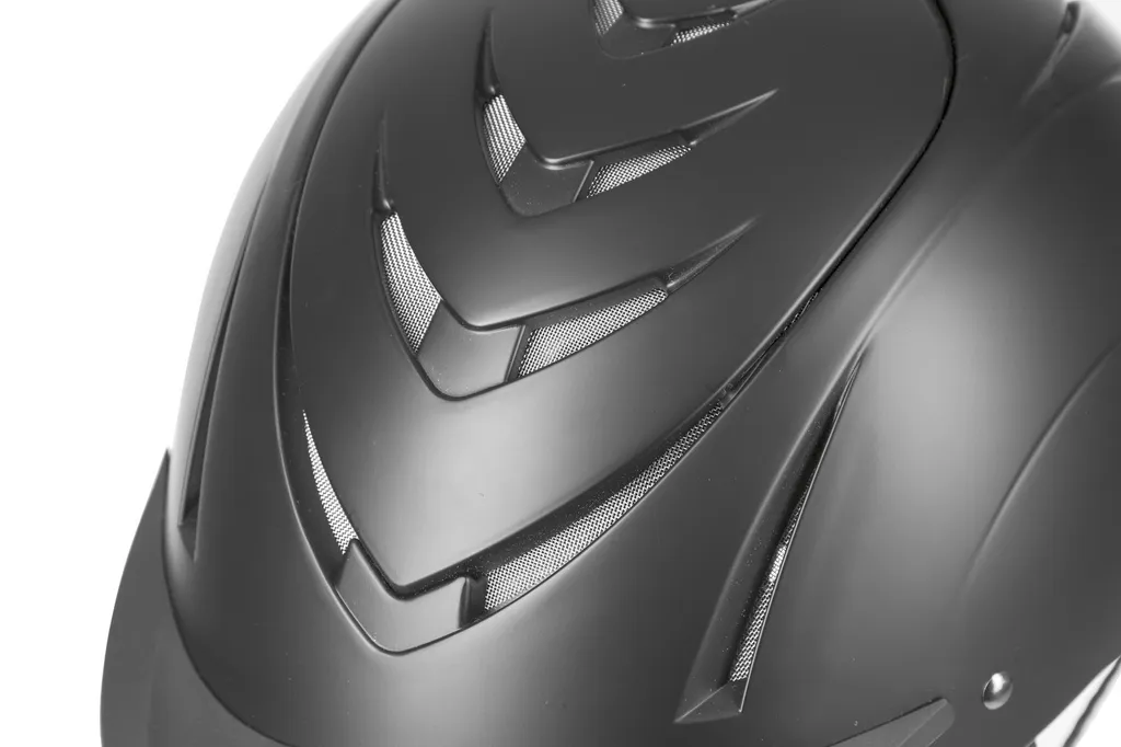 Casque équitation Kerbl Nerron VG1 aéré avec molette de réglage 55-59