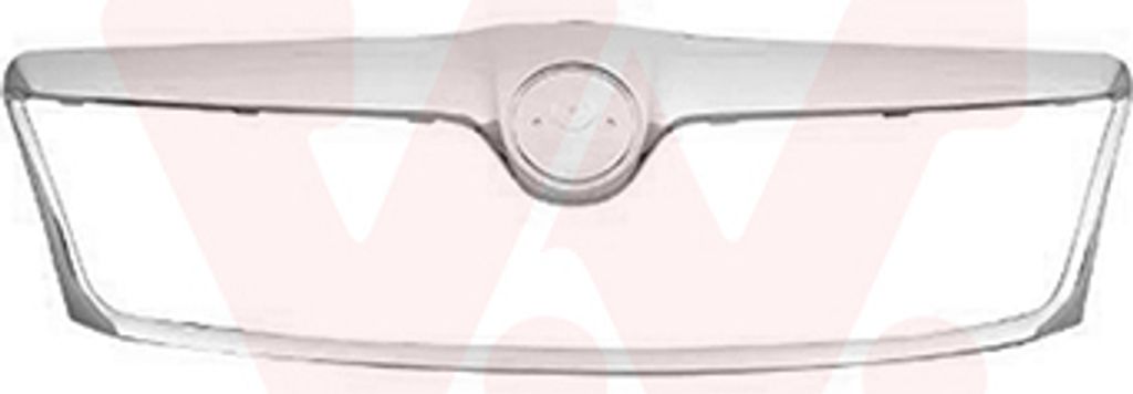 VAN WEZEL 7623518 Rahmen Kühlergrill Kühlergitter für SKODA Octavia II Combi (1Z5) Chrom