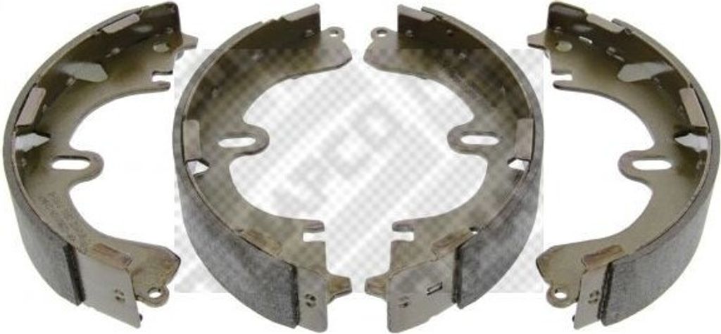 MAPCO Bremsbackensatz Trommelbremse Hinten für TOYOTA COROLLA Liftback (E11) 200mm 8550