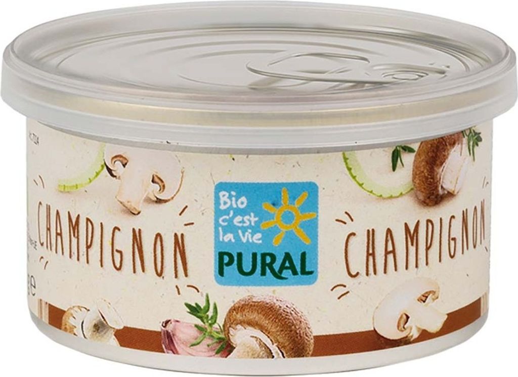 Pâte à tartiner végétale - Champignons 125g Image du produit 