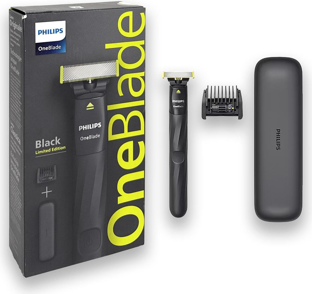 Philips OneBlade Rasierer Black Edition