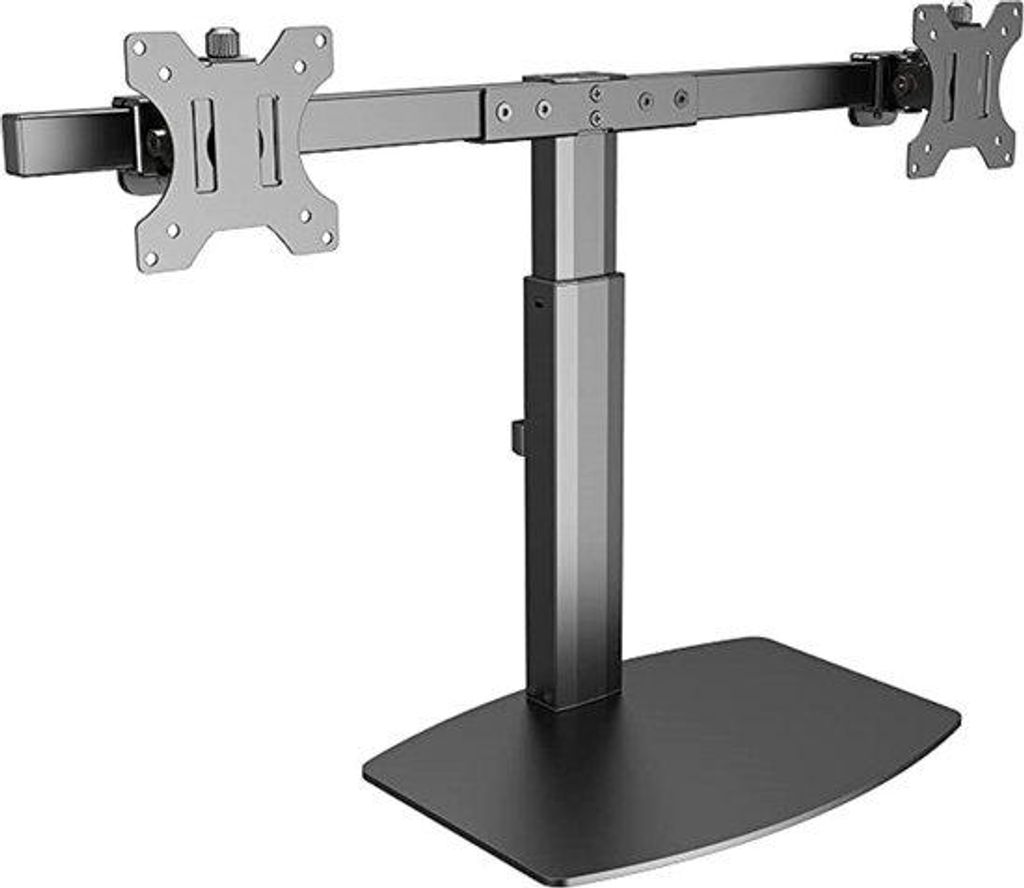 Monitorhalter für 2 Monitore 17-34 Zoll mit Gasfeder und VESA-Schraubensatz