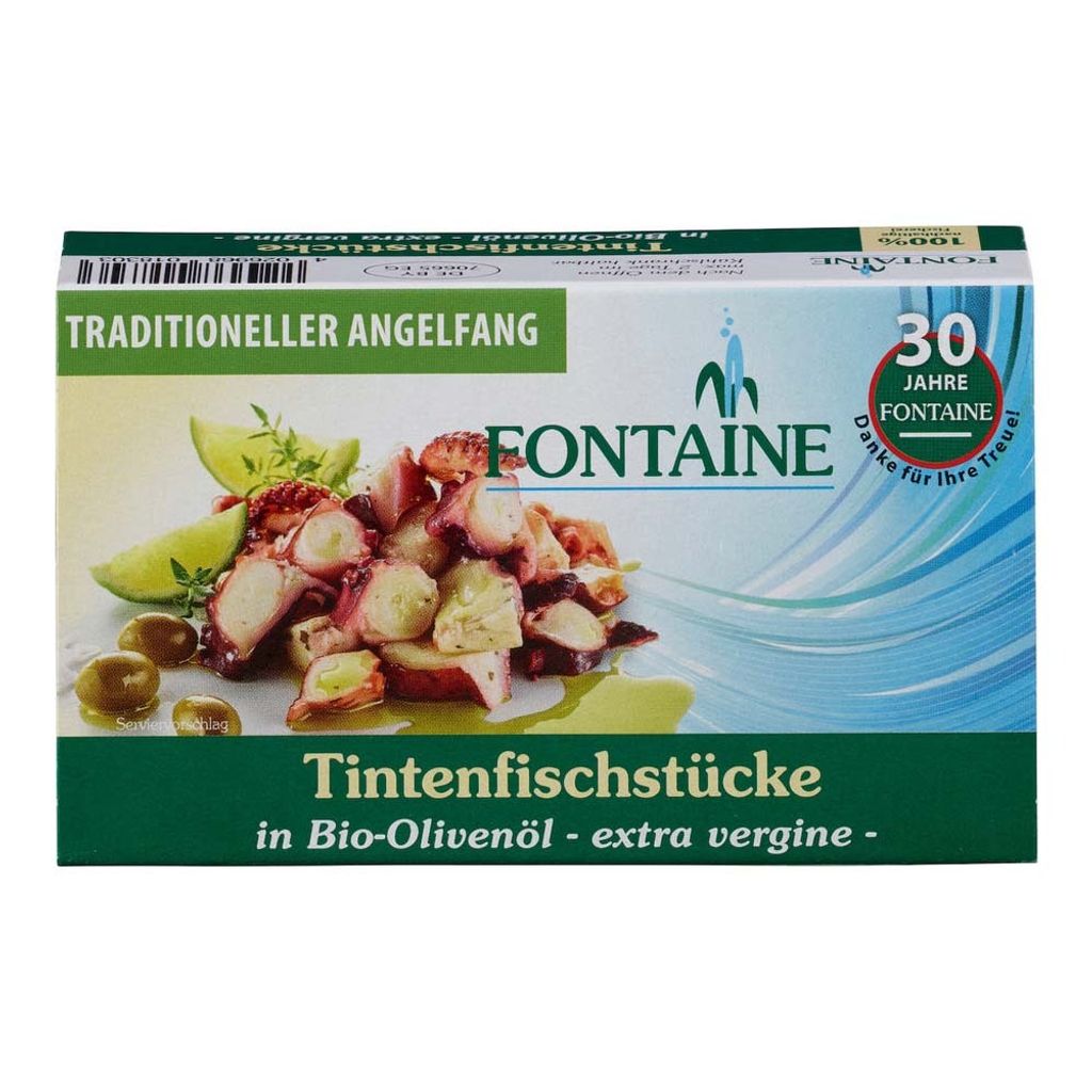 Kawałki kalmarów - oliwa z oliwek 120 g Zdjęcie produktu 