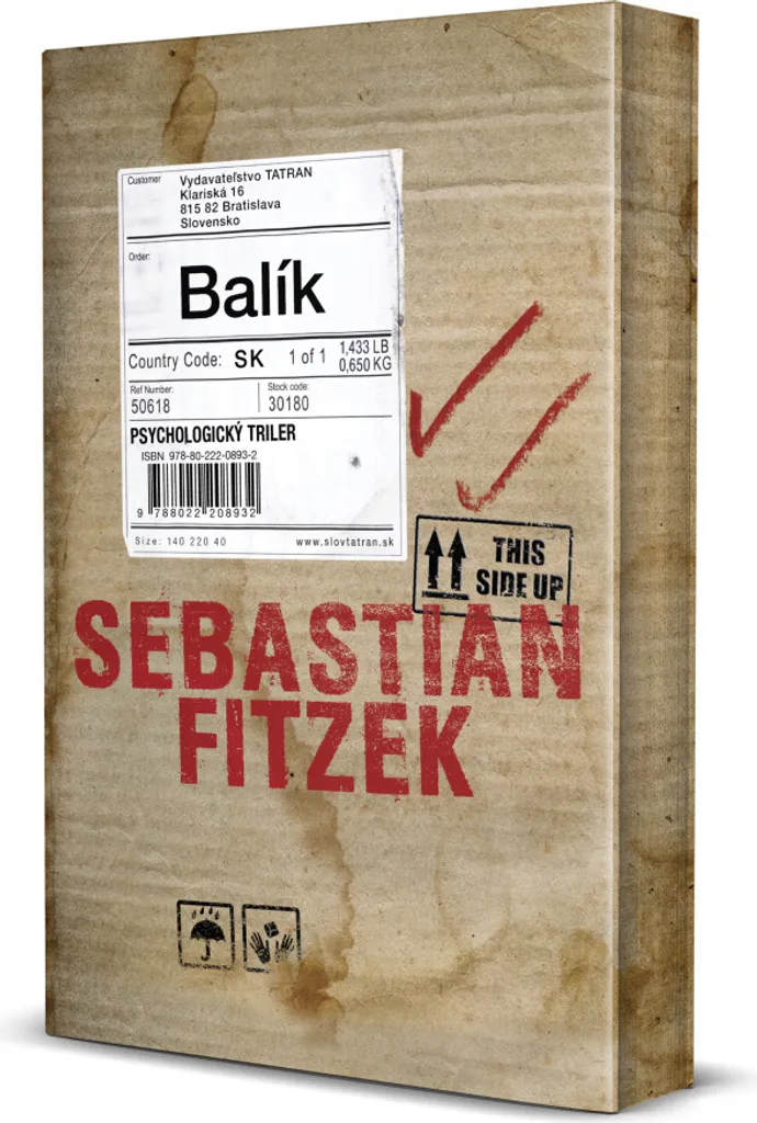 Livre Le Colis de Sebastian Fitzek avec intrigue captivante et mystère