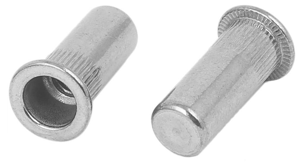 10 Stš¹ck M6x23mm 304 Edelstahl Gerade ger?ndelt Geschlossene Ende Nietmutter DE de