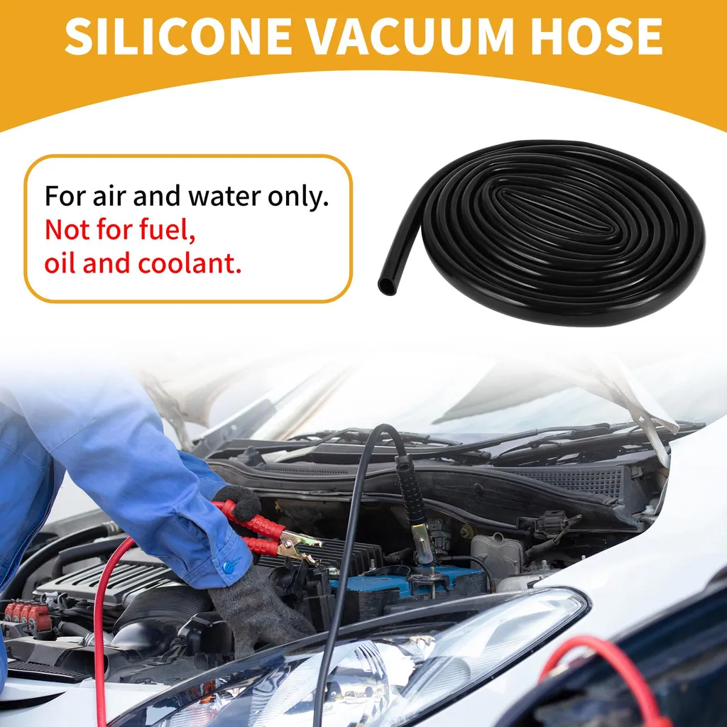 Ligne de Vide Universelle en Silicone 18mm pour Turbo et Moteur 16.4Ft