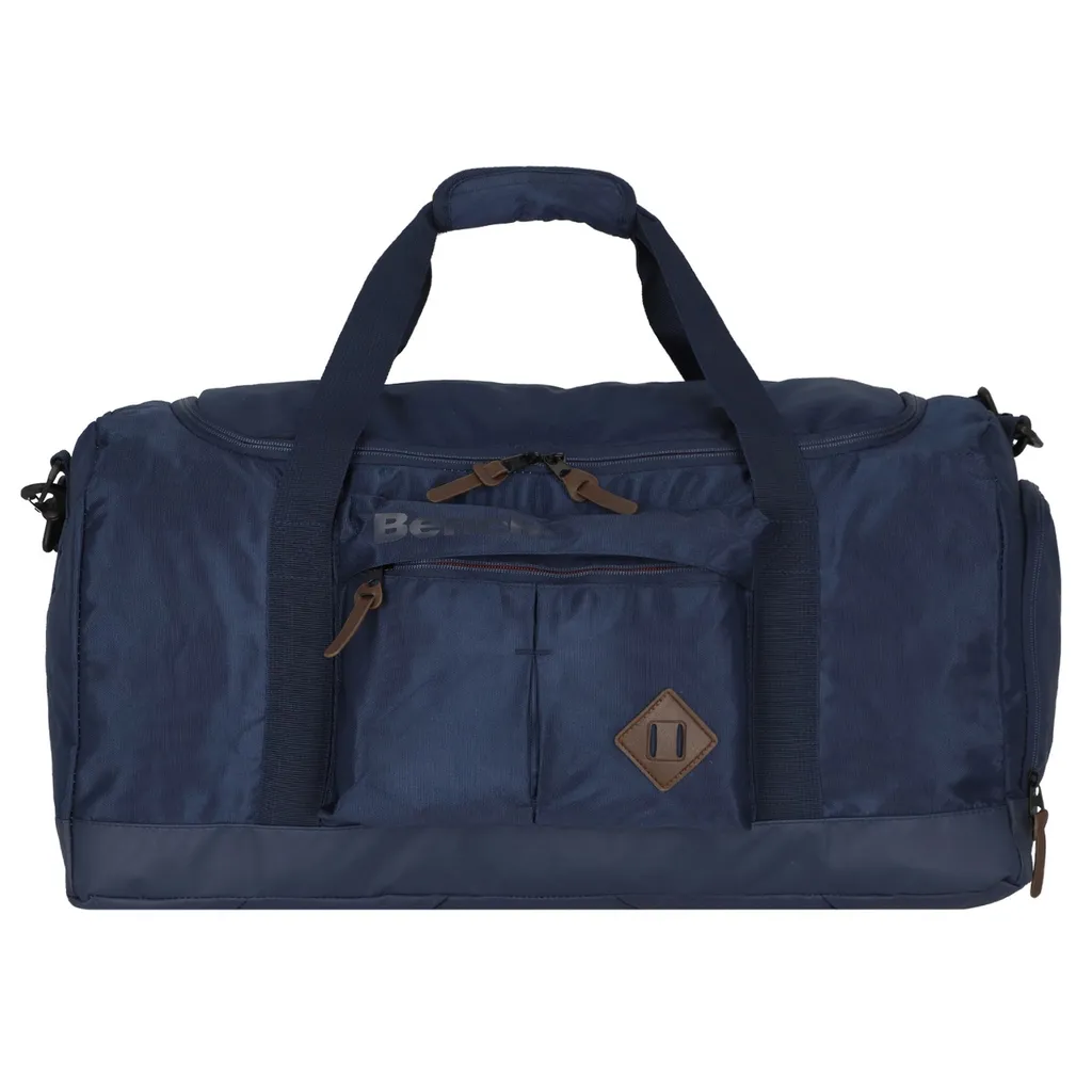 Borsone da Viaggio OTI361B Blu Scuro - Nylon e Poliestere 45L