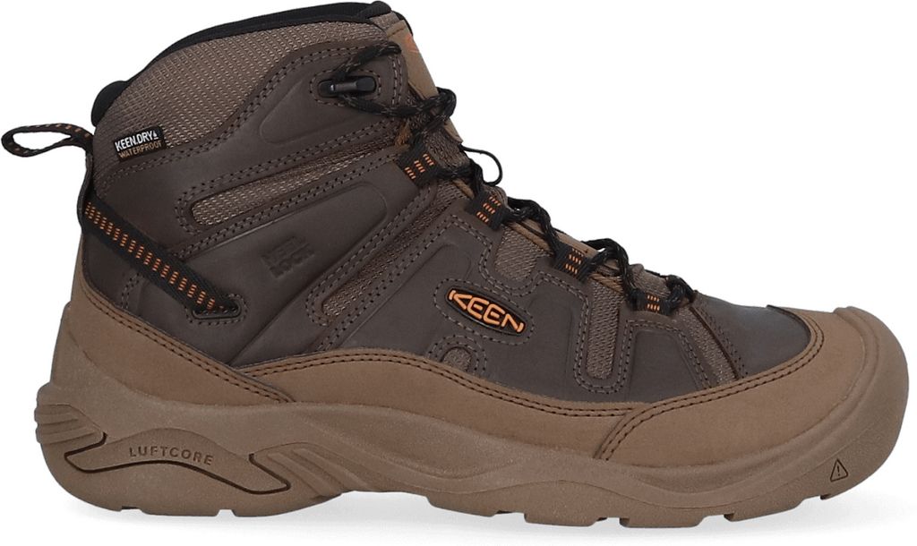 Keen Herren Circadia Waterproof Wanderstiefel 1027258 Braun Gr.41