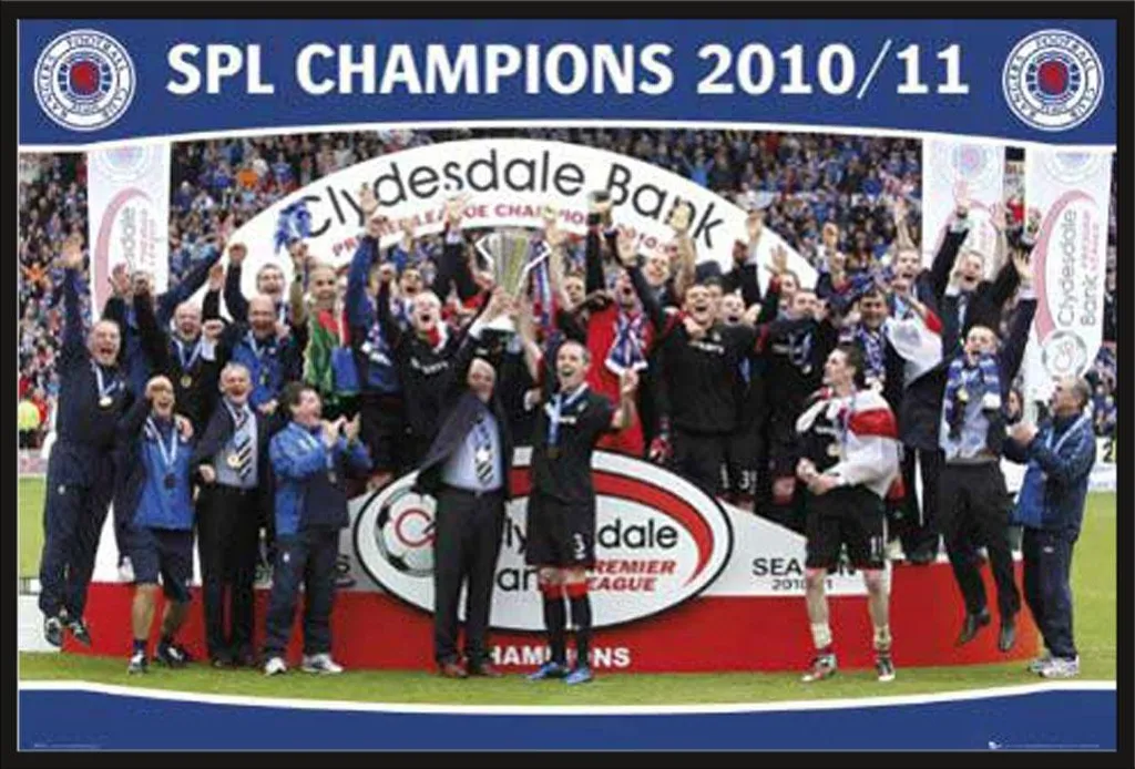 Poster Rangers SPL 2011 sous Cadre Shinsuke Maxi Noir Haute Qualité