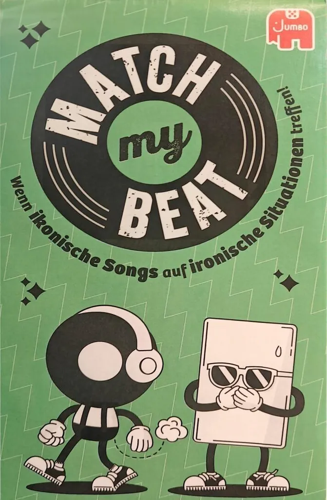Jeu Interactif Match My Beat Jumbo - Idéal pour Animer les Fêtes et Noël