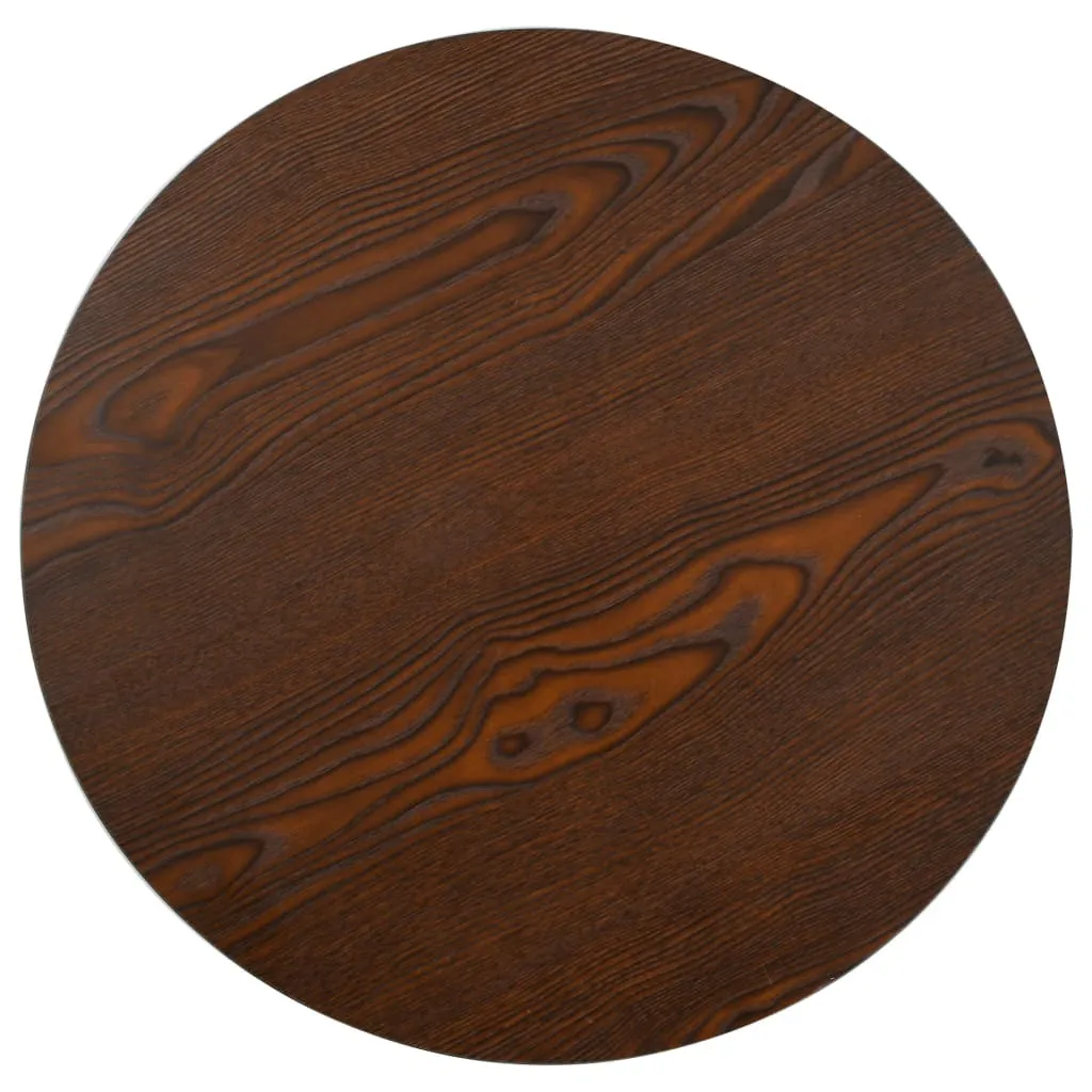 Tavolo da Bistrot Marrone Scuro 60 cm MDF | Arredo Bar e Casa Robusto