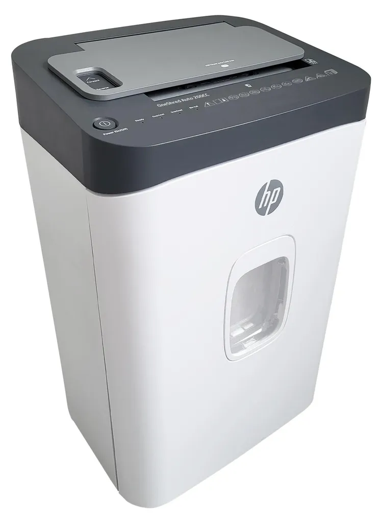 Destructeur de documents pour bureau HP OneShred Auto 28L - 9
