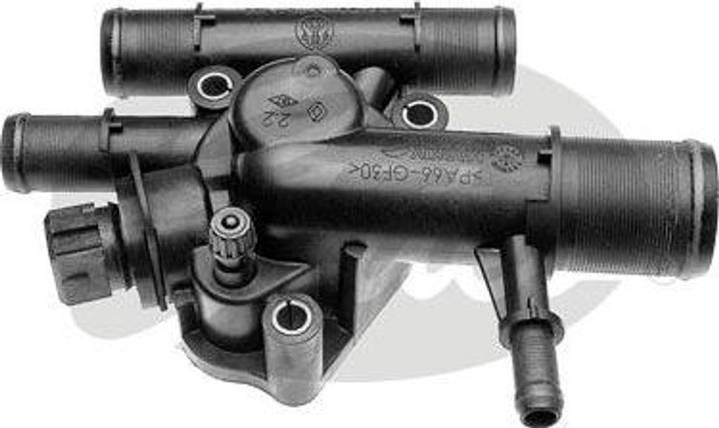 GATES TH27383G1 Thermostat, Kühlmittel OE 1106100Q0C kompatibel mit Trafic, Master, Vivaro, Movano, Primastar, Interstar