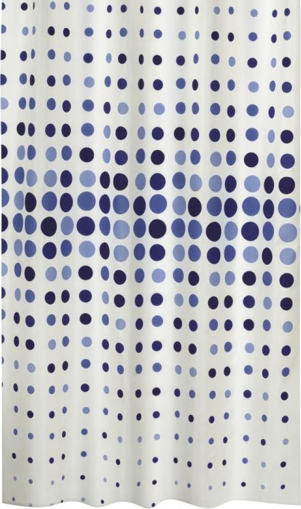 Koupelnový závěs - 180x200 cm - Modrá Obrázek produktu 