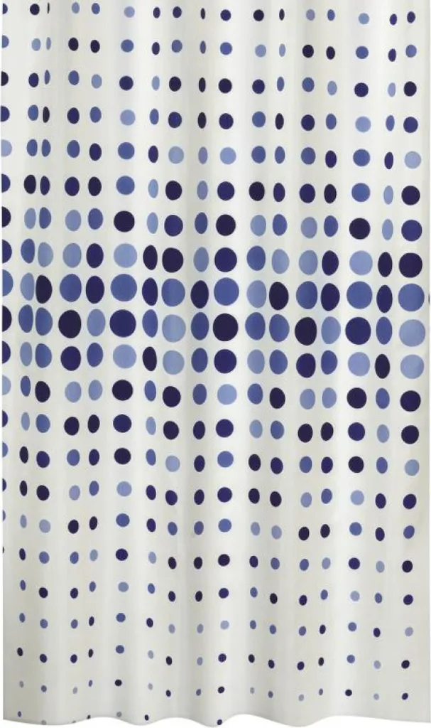 Tenda da Bagno Blu 180x200 cm - Tessuto Impermeabile e Antimuffa