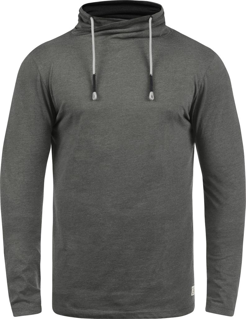 BLEND BHPallo Herren Longsleeve Langarmshirt Shirt mit Tube-Neck-Kragen