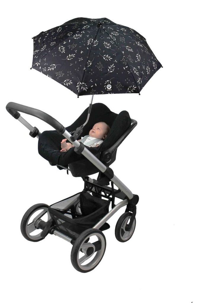 Dooky 5728254, Paraplu, Polyester, Zwart, Met patroon, Productafbeelding 