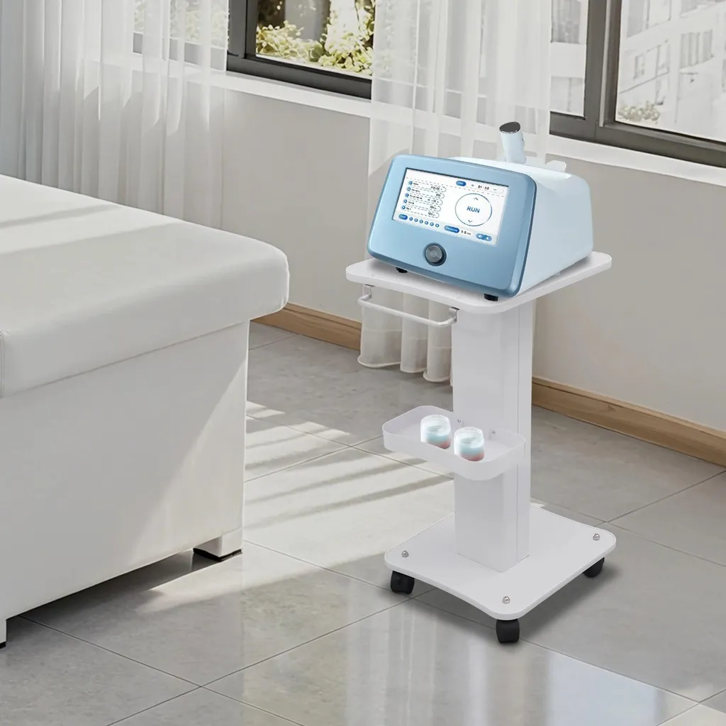 Carrello Bianco per SPA e Manicure Professionale 3 Livelli Legno - 5