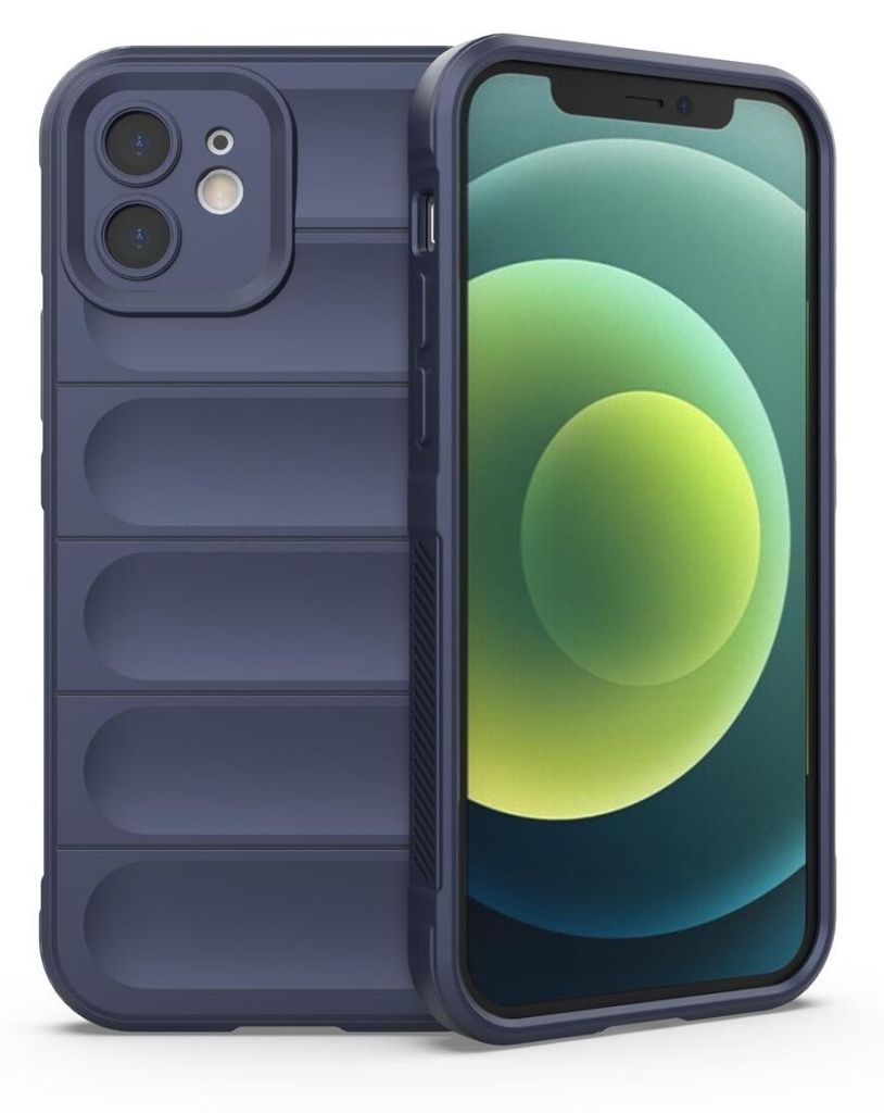 Magic Shield Case Bumper Cover Hülle Kameraschutz kompatibel mit iPhone 14 Dunkelblau