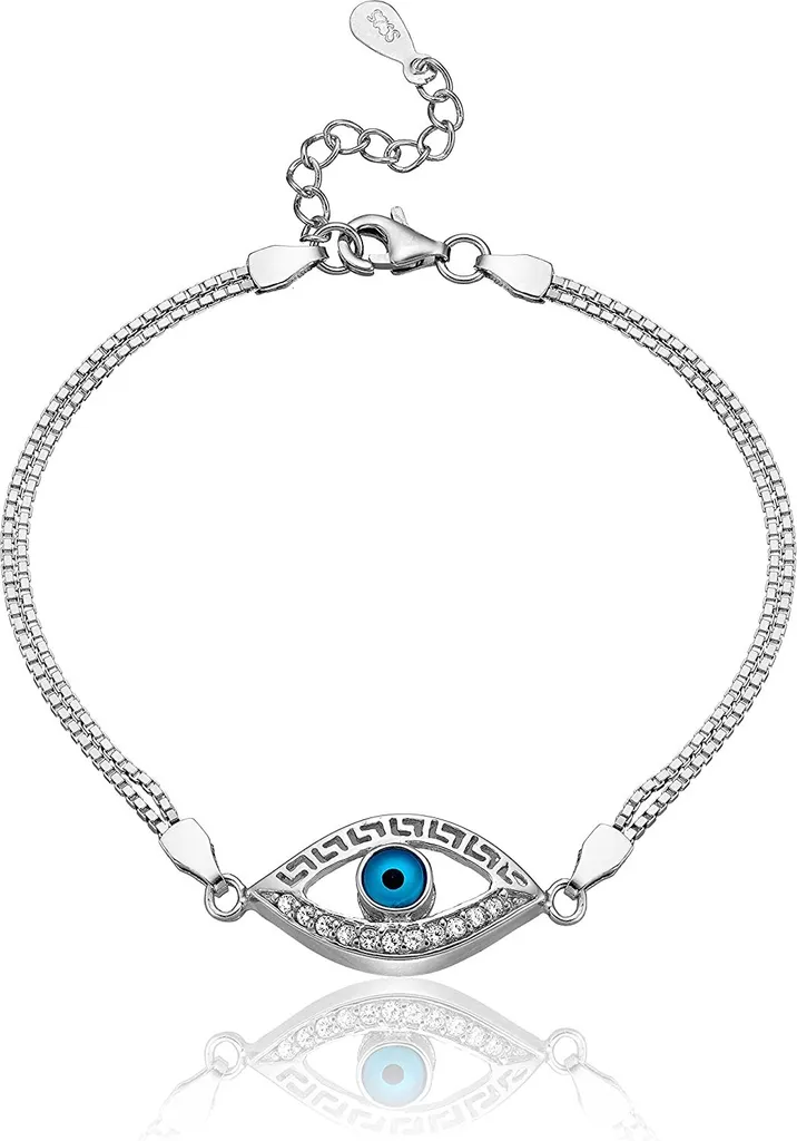 Bracciale Karisma Malocchio Argento 925 - Regalo Portafortuna Donna