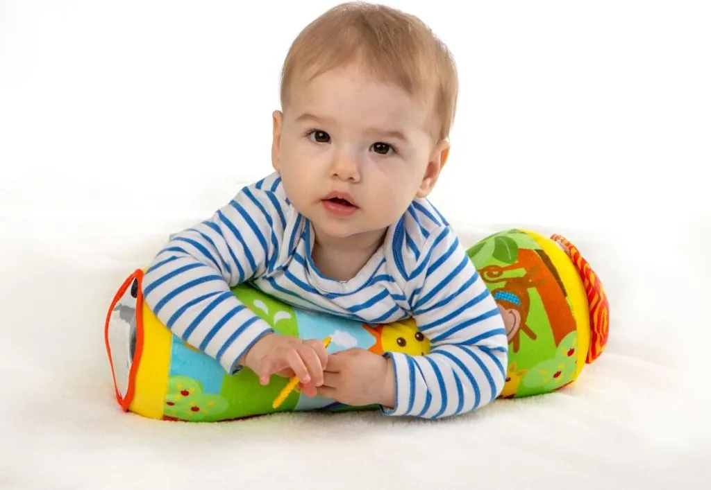 Cylindre de motricité bébé SMB Activity - Rouleau d'éveil gonflable