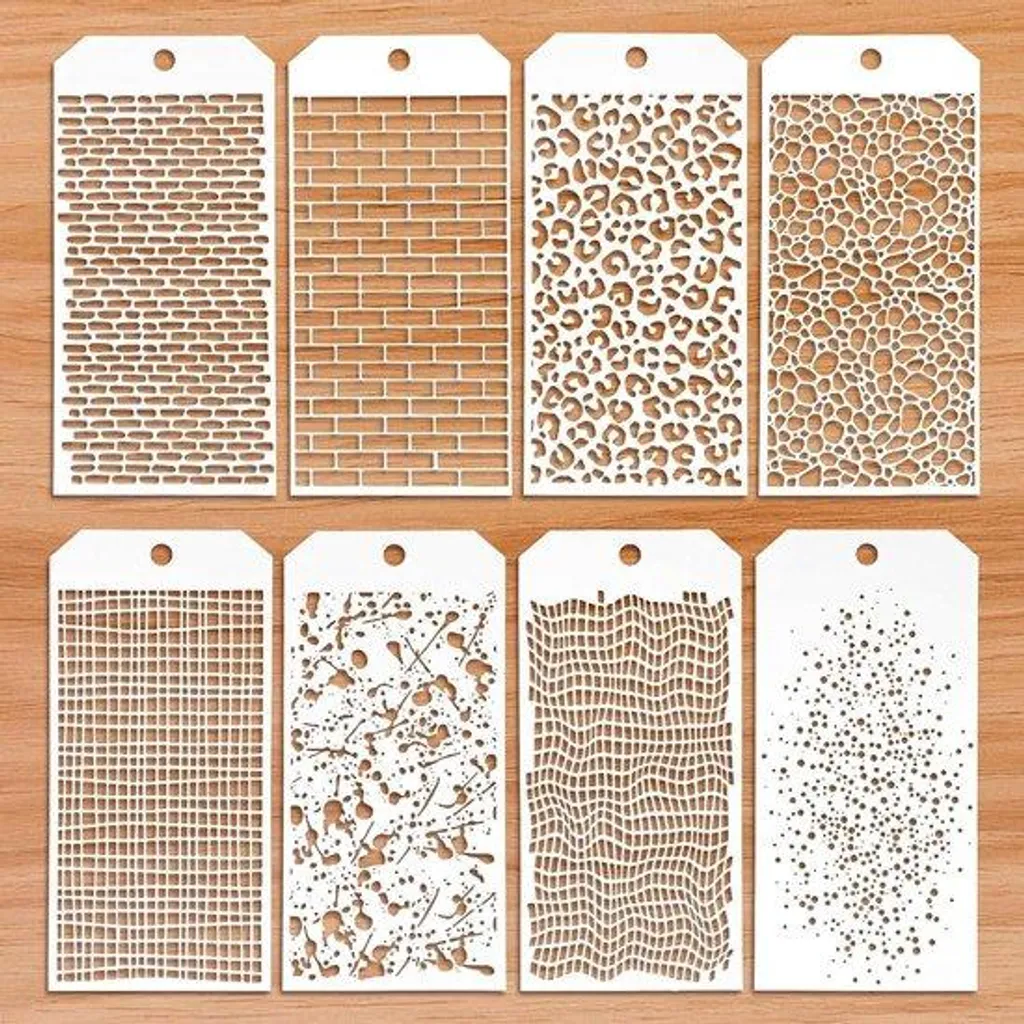 Crayons de peinture pour rénovation murs et bois - Set de 8 accessoires