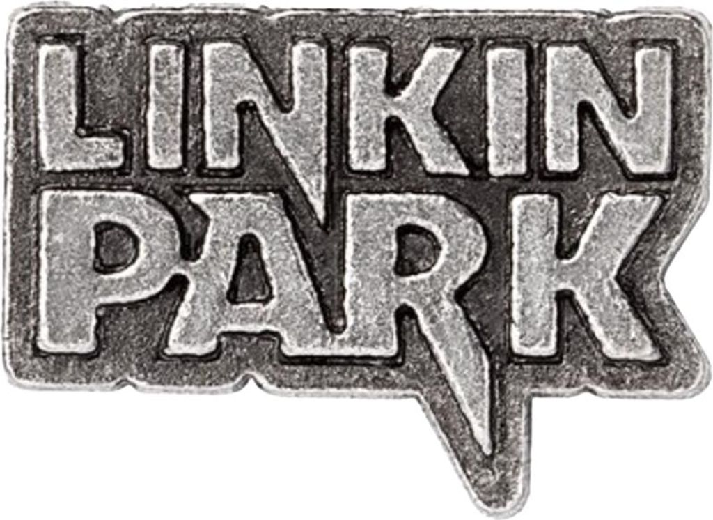 Linkin Park - Beschriftungen-Abzeichen, Englischer Zinn, Logo RO15264 (Einheitsgröße) (Metall)
