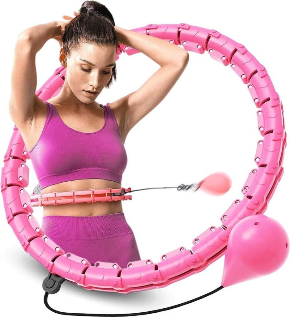 Hula Hoop mit Vorsprüngen Anti-Cellulite-Massagegerät Schlankheits-Smart-Load