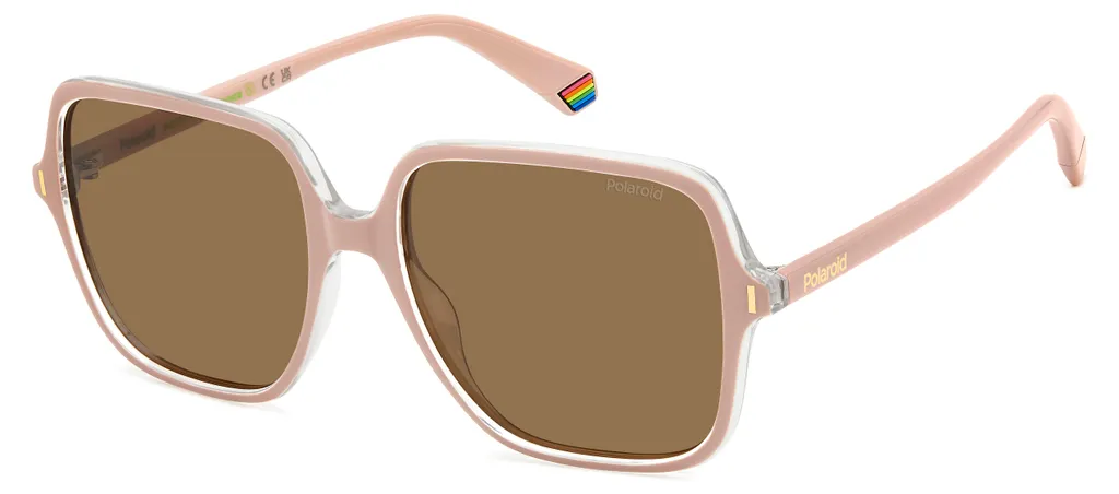 Lunettes de soleil Polaroid PLD 6219/S anti-éblouissement roses femme