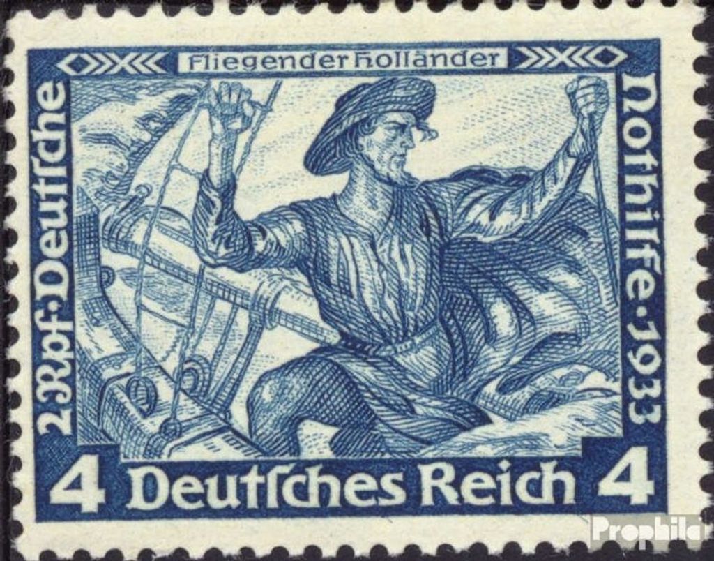 Briefmarken Deutsches Reich 1933 Mi 500B Zähnung 14 gestempelt Nothilfe:Wagner