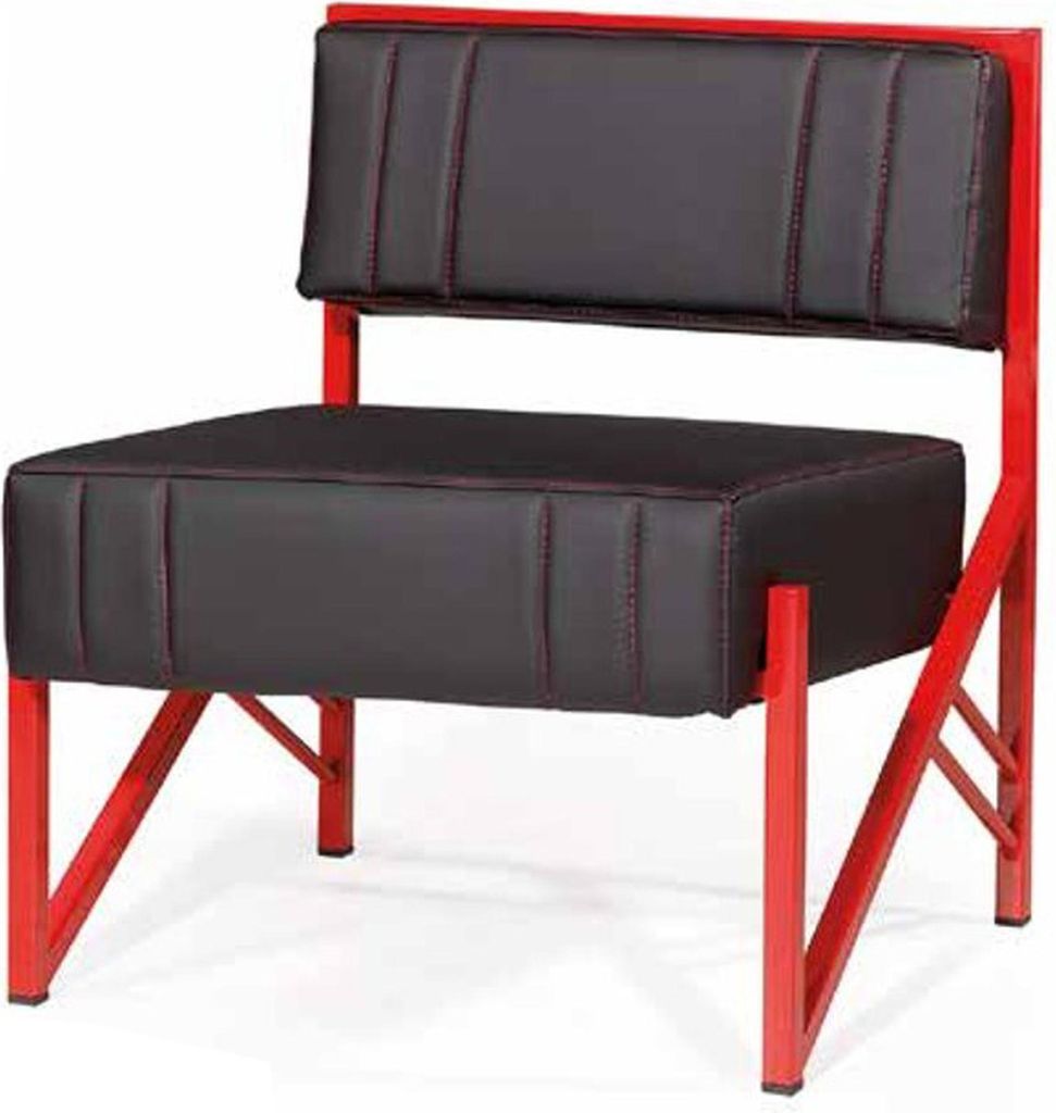 Relaxsessel Sofa Sessel Polstersessel Couch Lounge Büro Hotel Club Schwarz