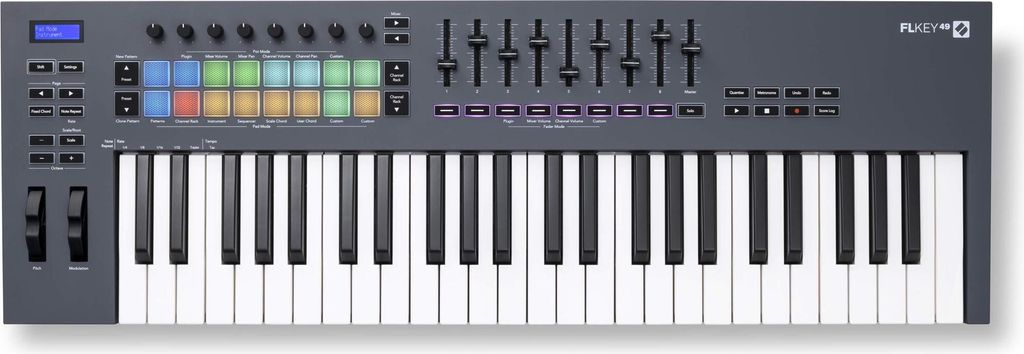 NOVATION FLKey 49 - Kontroler klawiatury MIDI Produktbild 