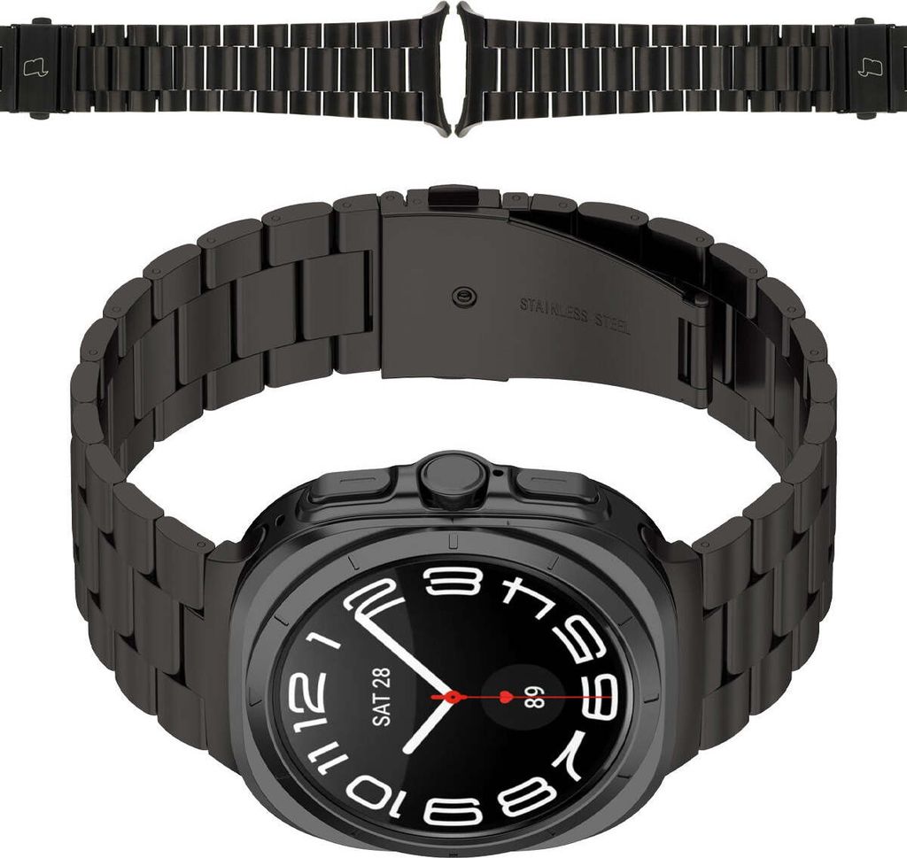 Bizon Strap Watch Aura Samsung Galaxy Watch Ultra 47 mm Produktbild 