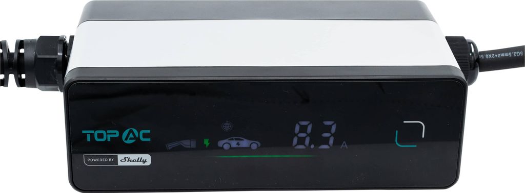 Shelly EVE01-11R, 400 V, Typ 2, 16 A, 5,6 m, Schwarz Produktbild 