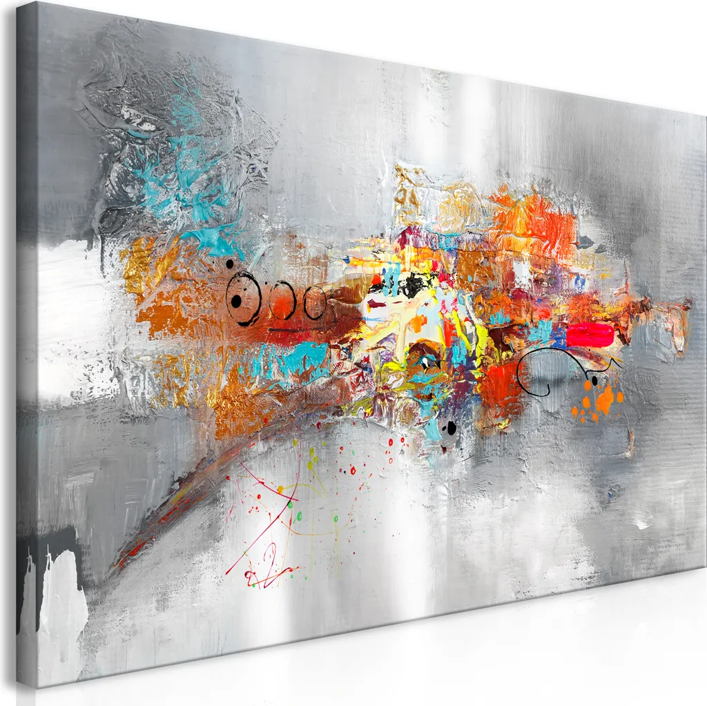 Quadro su Tela Dominante 60x30 cm Astratto Moderno | Arredo Casa