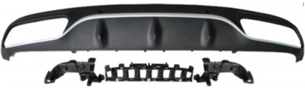DIEDERICHS 1673265 Blende, Stoßstange hinten für MERCEDES-BENZ C-KLASSE Coupe (C205) 2015-2023