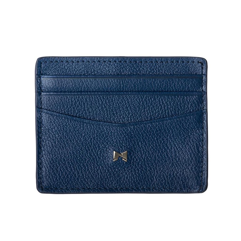 Gentlemen's Kartenetui - Kreditkartenetui aus Echtleder mit Münzfach & RFID-Schutz - Slim Wallet Herren - Geldbeutel mit Scheinfach & Tracker-Fach