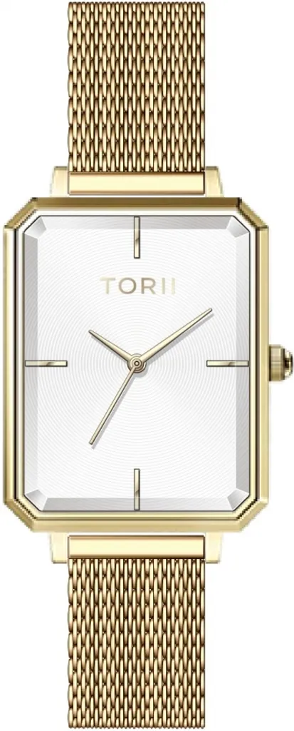 Montre Bracelet Dorée pour Femme TORII G23GS.W4 - Accessoire Chic Gold