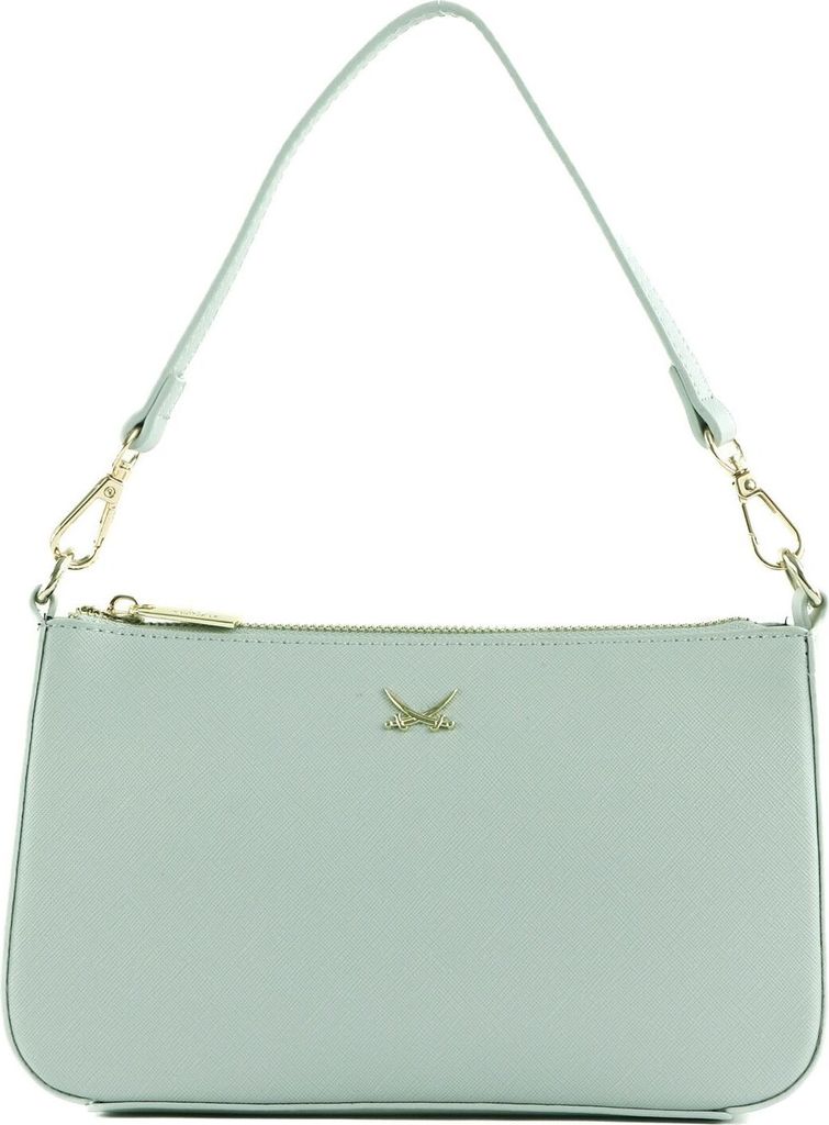 Sansibar Schultertasche Umhängetasche Shoulder Bag Light Blue blaugrau