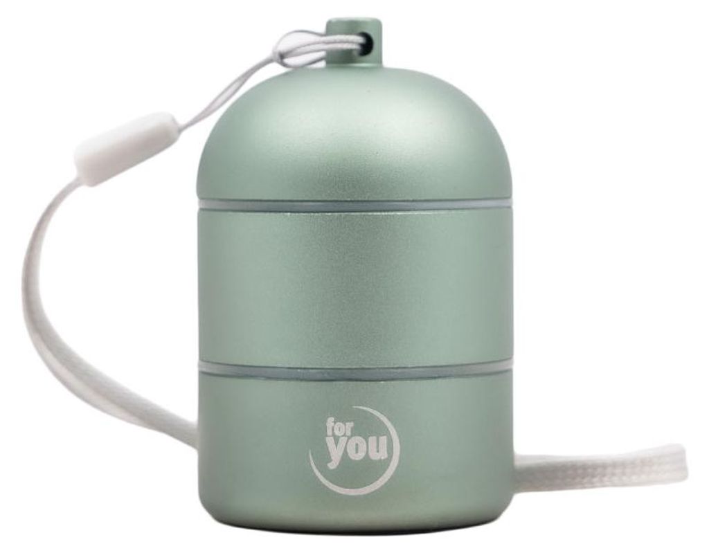 for you Edelstahl Pill-Box To-Go Produktbild 