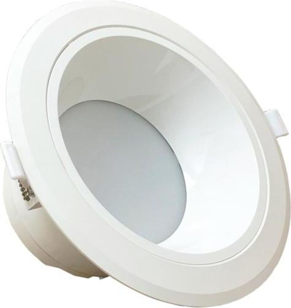 Spot LED Downlight Rond 30W Blanc - Blanc Chaud 2300K - 3500K